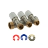 Collettore con Rubinetto Di Arresto a Vitone con uscite 1/2"x16