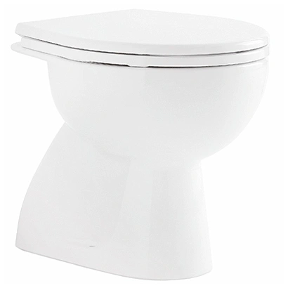 Coppia sanitari Vaso, bidet e sedile coprivaso Colibrì 2 a terra