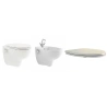 Coppia sanitari COLIBRÌ 2 sospesi con sedile originale