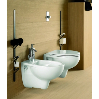 Coppia sanitari COLIBRÌ 2 sospesi con sedile compatibile