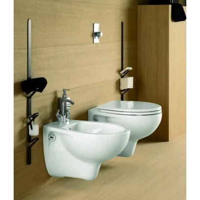 Coppia sanitari COLIBRÌ 2 sospesi con sedile compatibile
