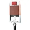 Modulo FIX PRATIKA 9.0 completo di cassetta incasso MONOLITH 9.0 per WC sanitari sospesi