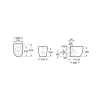 Vaso NEW MERIDIAN filo parete