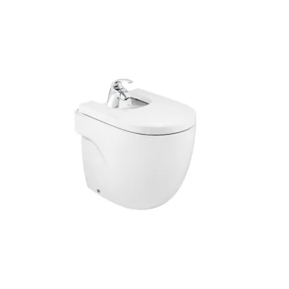 Bidet Roca New Meridian filo parete, senza copri bidet