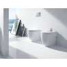 Coppia sanitari filo parete NEW MERIDIAN con sedile originale ammortizzato