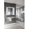 Coppia sanitari filo parete NEW MERIDIAN con sedile originale ammortizzato