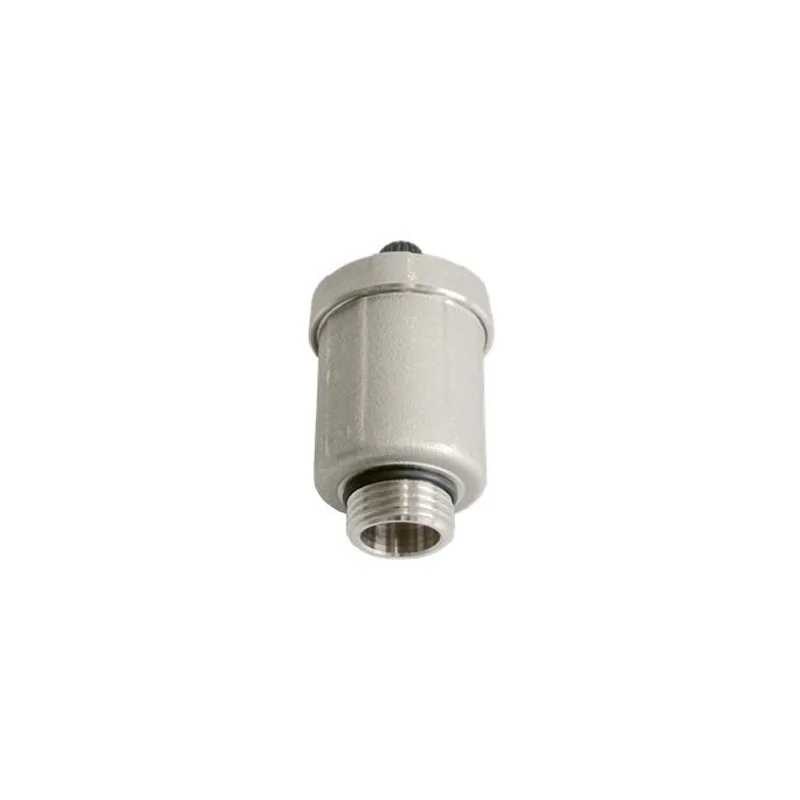 Valvola automatica sfogo aria in ottone nichelato attacco maschio Valvola automatica sfogo aria in ottone nichelato attacco maschio