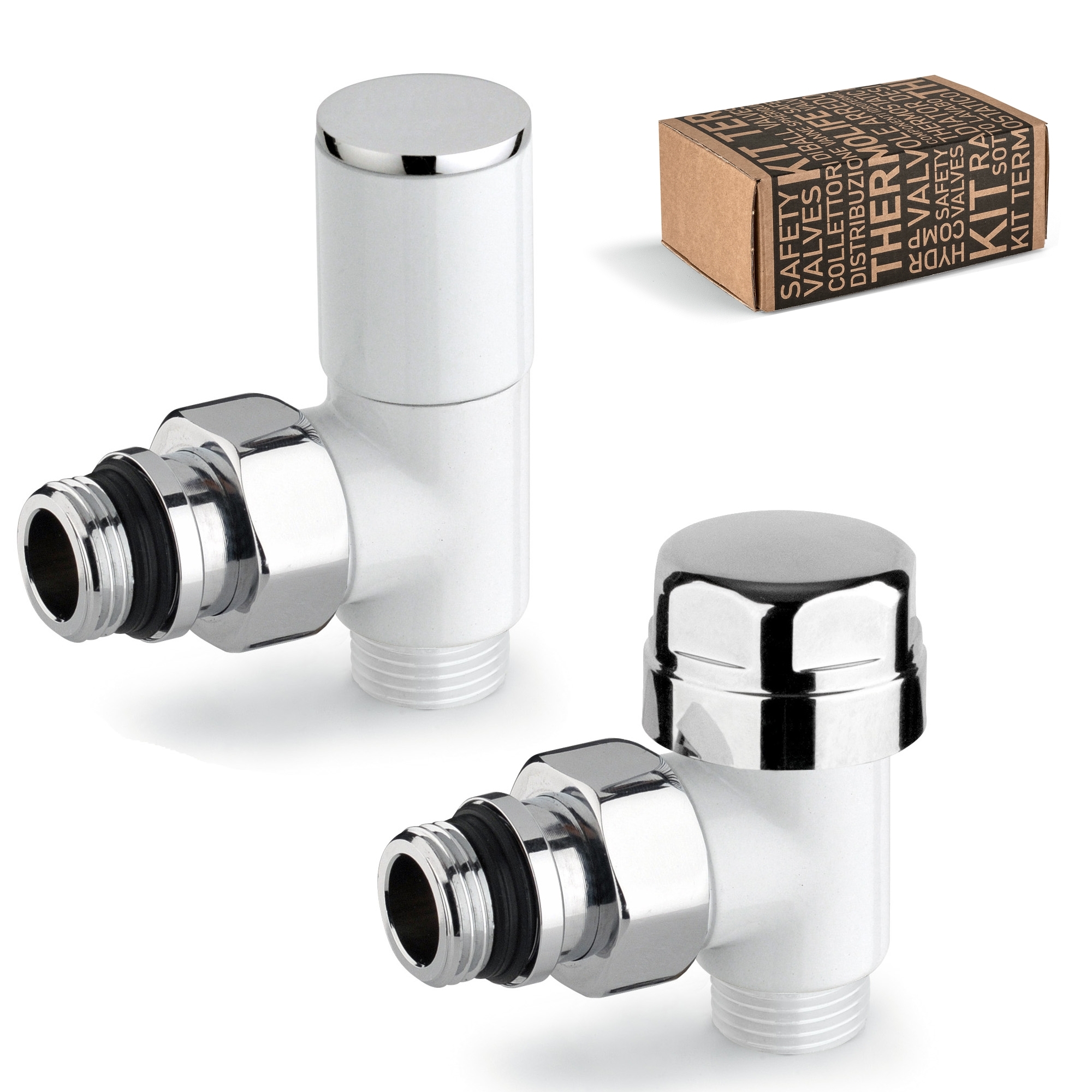 Kit Valvola Termostatica + Detentore FAR - Ricambio Per Impianti Termici - Foto 13