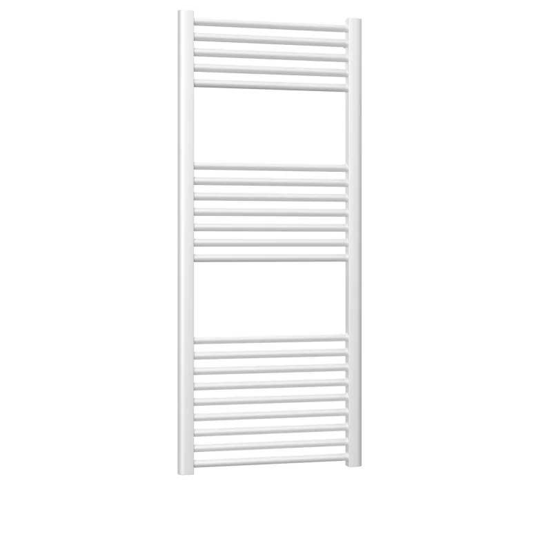 Radiatore termoarredo scaldasalviette dritto in acciaio bianco Radiatore termoarredo scaldasalviette dritto in acciaio bianco