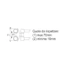 Porta asciugamani modello FLEX per radiatori e termoarredi