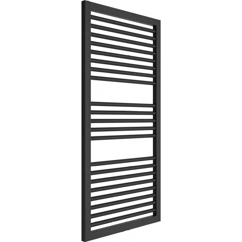 Radiatore termoarredo scaldasalviette dritto in acciaio al carbonio Lazzarini, modello Asti Radiatore termoarredo scaldasalviette dritto in acciaio al carbonio Lazzarini, modello Asti