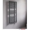 Radiatore termoarredo scaldasalviette dritto in acciaio al carbonio Lazzarini, modello Asti