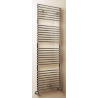 Radiatore termoarredo scaldasalviette dritto in acciaio inox lucido Cordivari, modello Leila