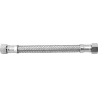 Tubo flessibile trecciato in acciaio inox AISI 304 7 fili DN10 3/8"F x 3/8"F