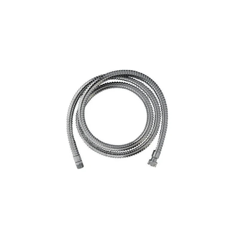 Tubo Flessibile per monoforo lavello da 1.5 METRI in acciaio inox doppia aggraffatura, attacco normale