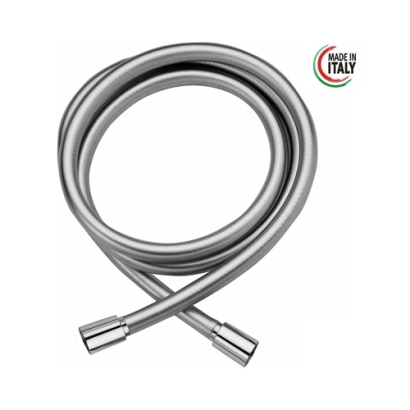 Tubo Flessibile doccia in PVC antitorsione con attacco conico F/F da 1/2"