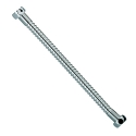 Flessibile di raccordo 50 cm in acciaio inox con attacco F/F da 1/2 per set doccia