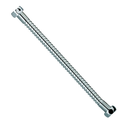 Flessibile di raccordo 50 CM in acciaio inox con attacco F/F da 1/2" per set doccia