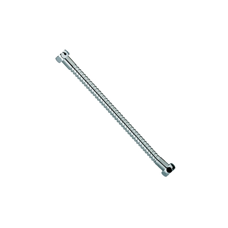 Flessibile di raccordo 50 cm in acciaio inox con attacco F/F da 1/2 per set doccia