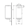Scaldabagno Elettrico Verticale modello SLIM - 30 litri
