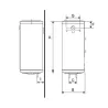Scaldabagno Elettrico Verticale modello SLIM - 30 litri