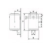 Scaldabagno TermoElettrico Verticale modello ST - 50 litri