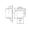 Scaldabagno TermoElettrico Verticale modello ST - 50 litri
