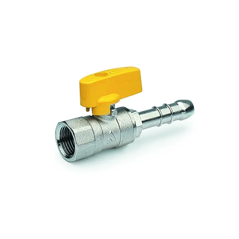 Valvola a sfera Femmina con portagomma per tubo gas gpl Valvola a sfera Femmina con portagomma per tubo gas gpl