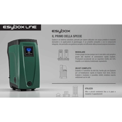 Sistema elettronico di pressurizzazione idrica DAB modello ESYBOX