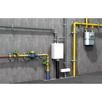 Collare in acciaio pesante Fischer modello CPT con vite e tassello SX ad aggancio automatico per tubazioni in plastica/metallo