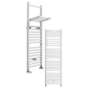 Radiatore termoarredo scaldasalviette in acciaio bianco Deltacalor modello Eco Stylo