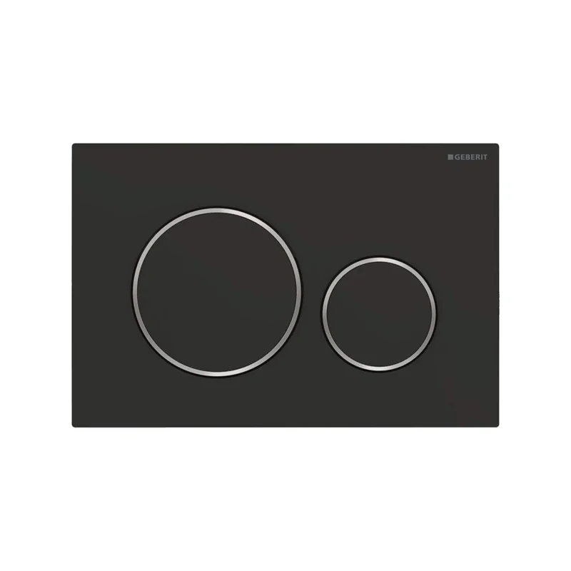 Placca di comando SIGMA20 nero opraco per cassetta incasso SIGMA8, COMBIFIX e DUOFIX Placca di comando SIGMA20 nero opraco per cassetta incasso SIGMA8, COMBIFIX e DUOFIX