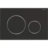 Placca di comando SIGMA20 nero opraco per cassetta incasso SIGMA8, COMBIFIX e DUOFIX
