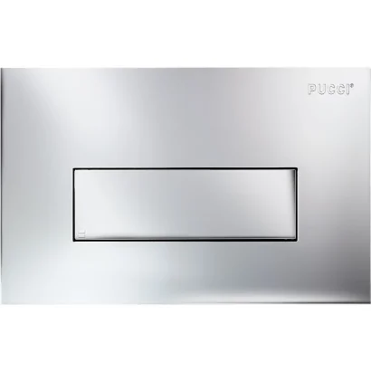 Placca di comando LINEA cromata per cassette serie SARA