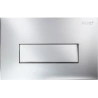 Placca di comando LINEA cromata per cassette serie SARA