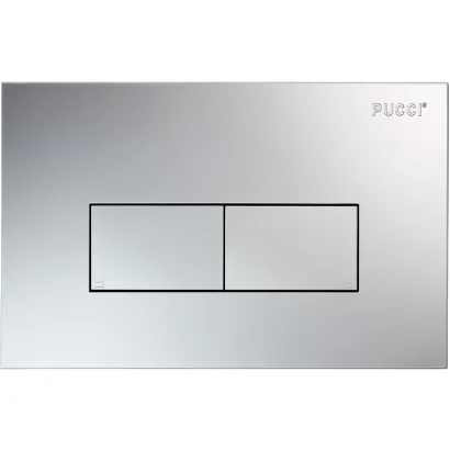 Placca di comando LINEA satinata per cassette serie ECO