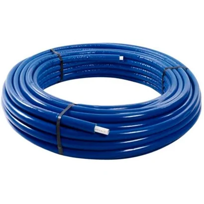 Tubo Multistrato PEXb/AL/PEXb Rivestito Blu (Rotoli da 25/50 metri)