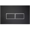 Placca di comando LINEA nero opaca per cassette serie ECO