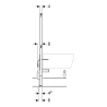 Cassetta incasso Geberit Sigma a due risciacqui + modulo Duofix