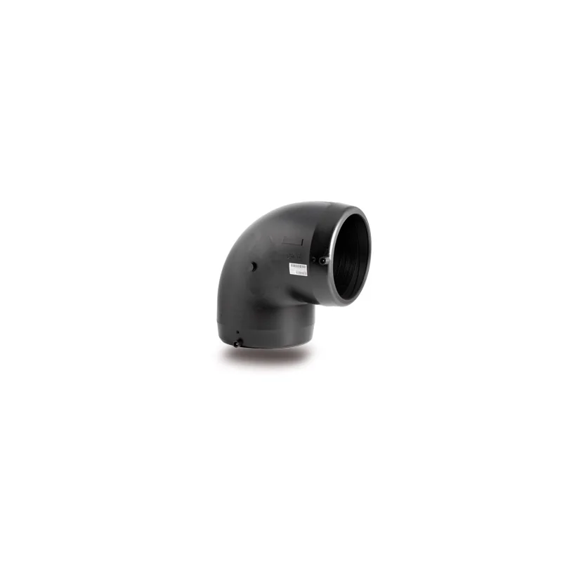 Gomito a 90° elettrosaldabile per acqua e gas SDR11 - PN16 S5 PE100 Gomito a 90° elettrosaldabile per acqua e gas SDR11 - PN16 S5 PE100