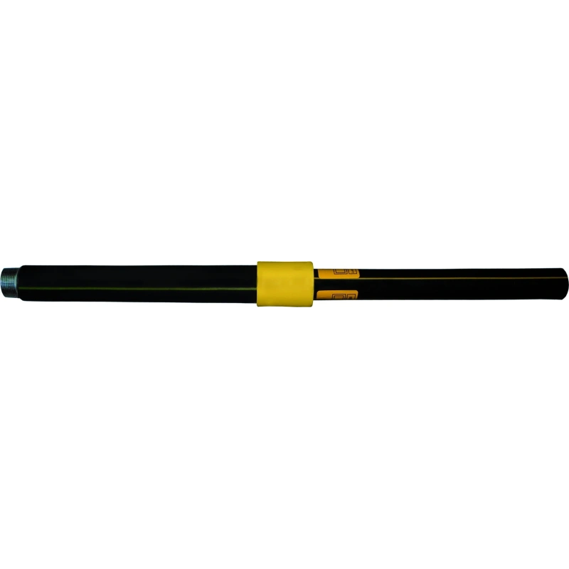 Raccordo di transizione filettato PE-Acciao rivestito per gas (lunghezza 4,5 cm)