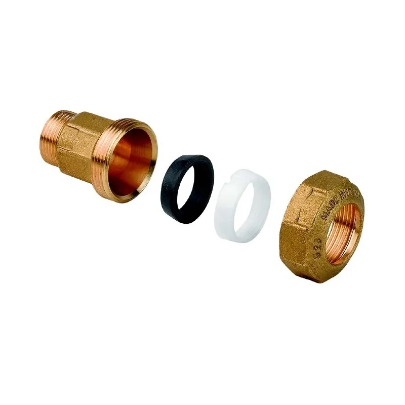 Raccordo Manicotto 20mm X 1/2" MONTERAL - Per Tubo Polietilene PE, Acciaio Zincato - Foto 4