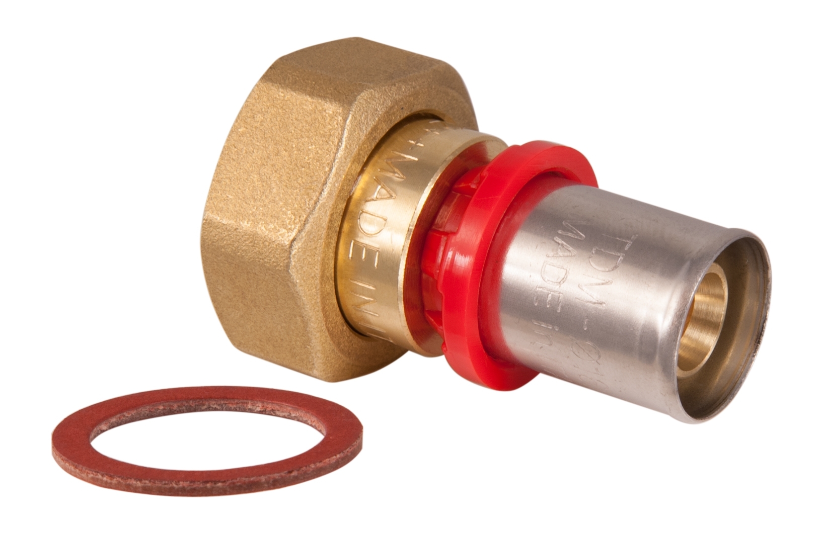 RACCORDO GIREVOLE A L 5/16'' M - 5/16'' F SAE