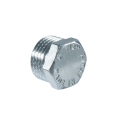 Tappo maschio in ottone cromato