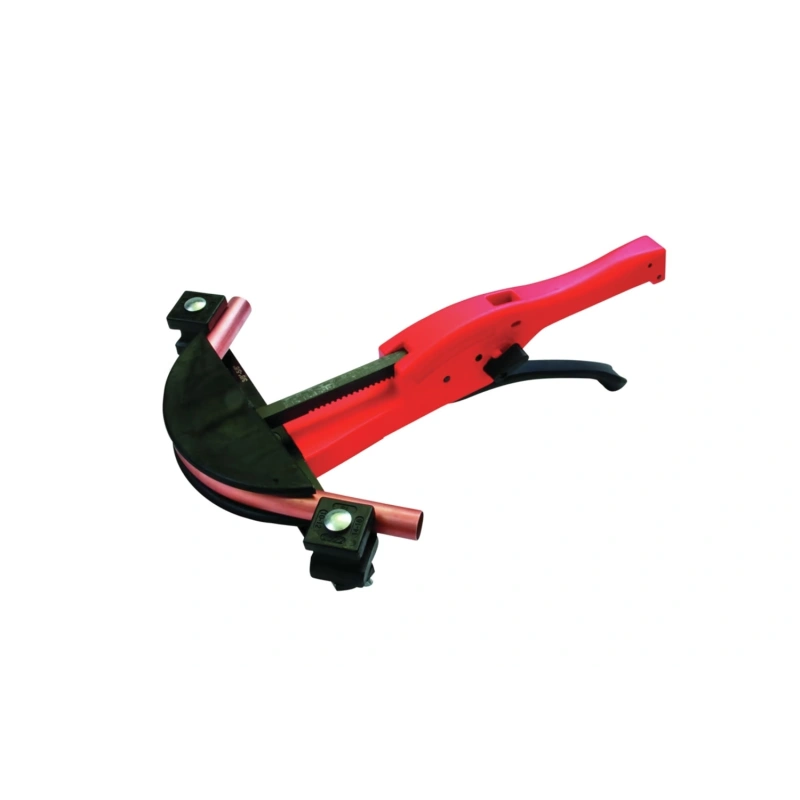 Curvatubi manuale fino a 90° per tubo rame completa di matrici in ABS