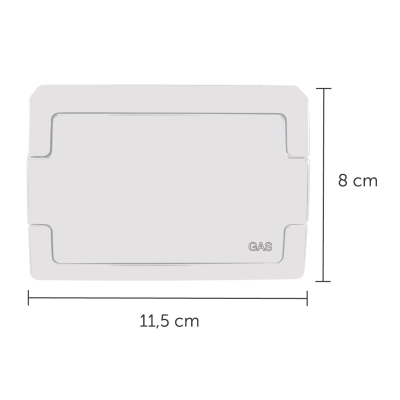 Sportello Di Ispezione 25x40cm Bianco - Per Contatori Acqua, Tubi E Impianti A Parete O Soffitto