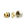 Adattatore per Tubo PEX con attacco 1/2"x16 e 3/4"x18 eurocono