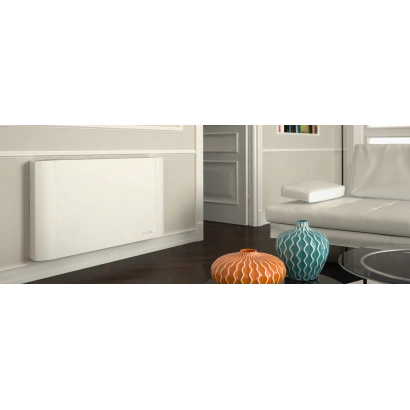 Ventilconvettore Olimpia Splendid modello Bi2 Smart S1 versione SL con mobiletto ultrasottile di soli 12.9 cm di profondità