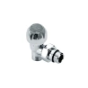 Valvola Termostatizzabile Design ad Angolo per Termoarredo