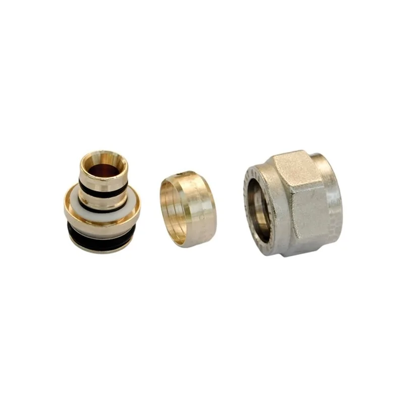 Adattatore per Tubo Multistrato con attacchi da 1/2" - 3/4" e 1"
